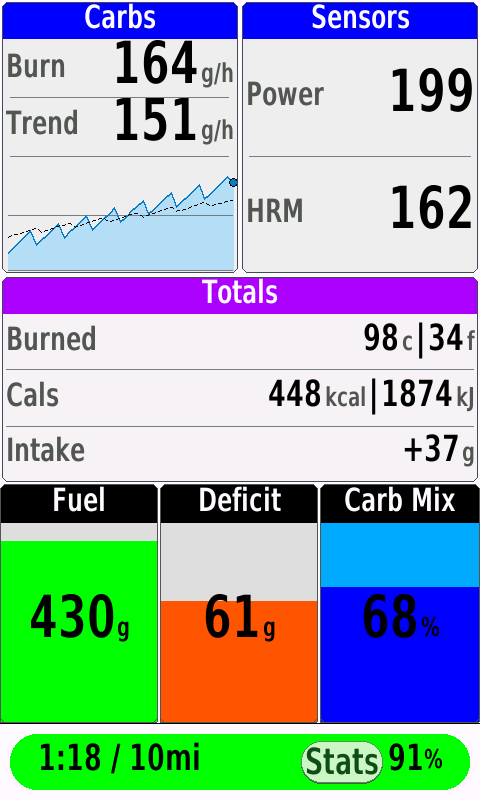 BikeMighty Fueling · Screenshot 0