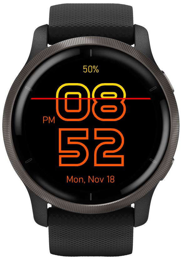 Colorful Time – Vibrant Gradient Minimal Digital · Screenshot 3