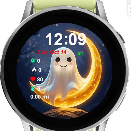 Cute Halloween Moon · Screenshot 0
