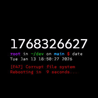 Epoch Time · Screenshot 1