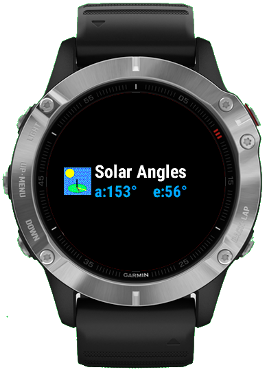 Solar Angles · Screenshot 2