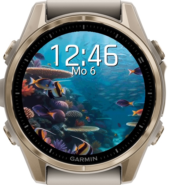 Under the Sea – Living Reef Watch Face · Screenshot 0