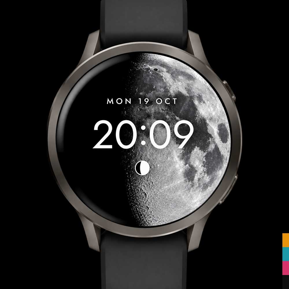 LUNAR · Moon Phase Watch Face · Screenshot 0