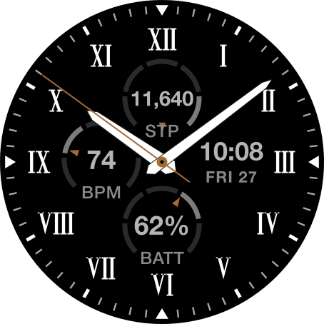 Old Money Analog V2 FaceWatch · Screenshot 3