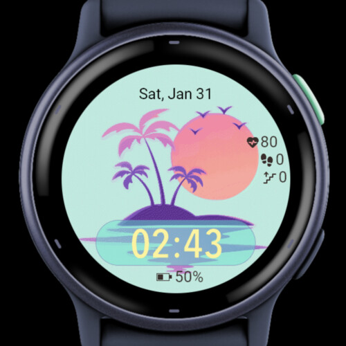 Tropical Pastel Sunset 4