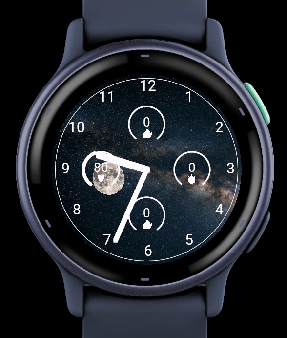 Sun & Moon Watchface · Screenshot 1