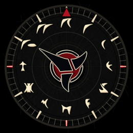Klingon Star Trek Analog Watch Face 2