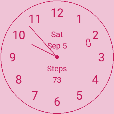 Forever Walking Analog Watch · Screenshot 0