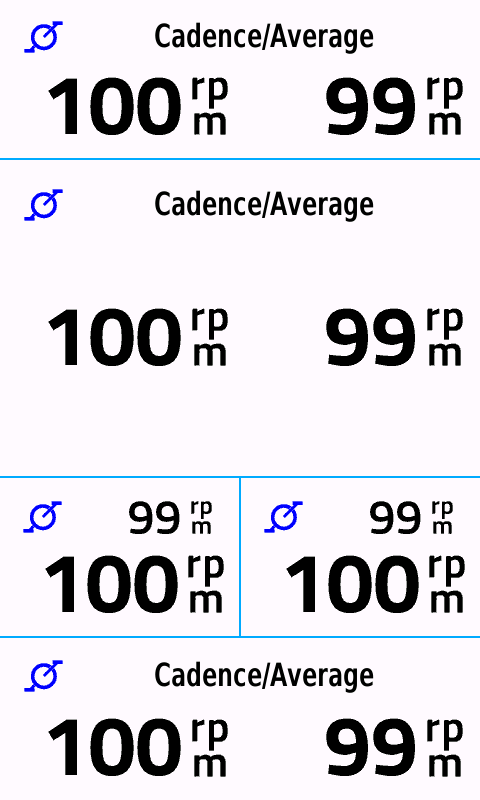 zzCadence(Cadence+Average or Maximum Cadence) screenshot 1