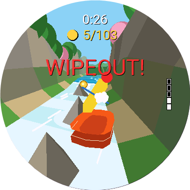 WHITEWATER WIPEOUT · Screenshot 4
