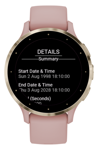 ChronoCalc · Screenshot 1