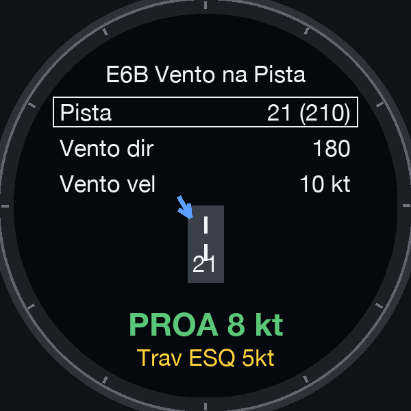 E6B — Flight computer on your wrist. · Screenshot 4