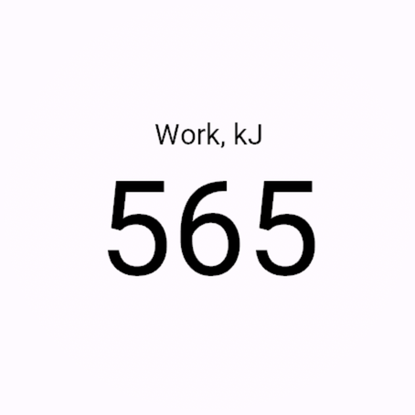 Ride Work and Carbs - Kilojoule Field · Screenshot 0