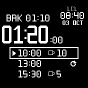 ZULU TIMER — Alarms with a Break Before · Screenshot 0
