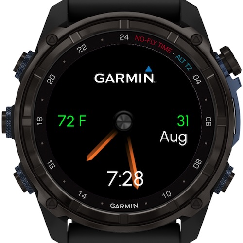 NA - Custom Dive - Orange (Garmin Weather) · Screenshot 3