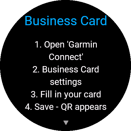 Business Card · Screenshot 1