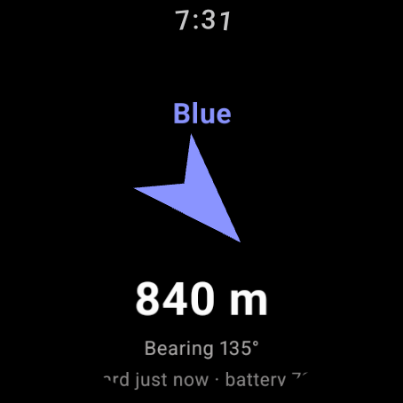 Trailmesh7 Companion App · Screenshot 1