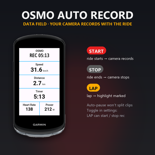 Osmo Remote Data filed · Screenshot 2