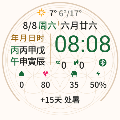 生命之花·八字农历 · Screenshot 1