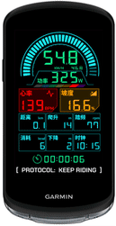 Cyber Ride - Sci-Fi HUD Data Field · Screenshot 1