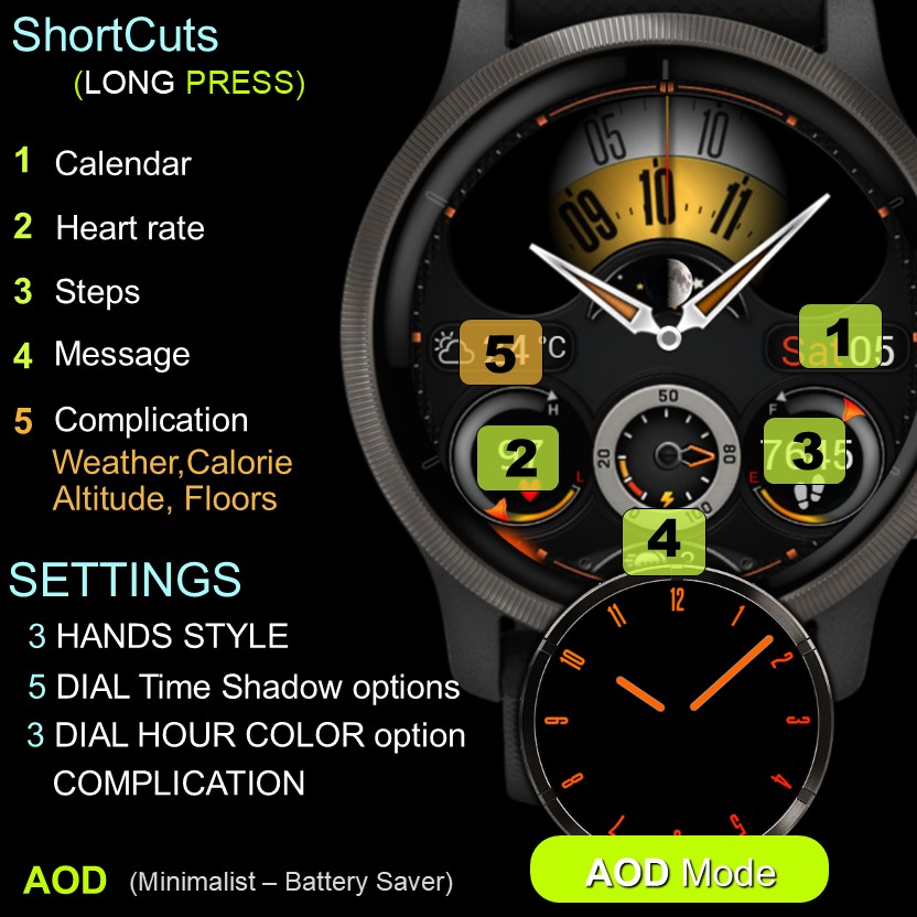 IW18 Circular Dial Analog · Screenshot 4