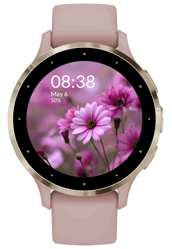 Vibrant Pink Purple Flowers 4