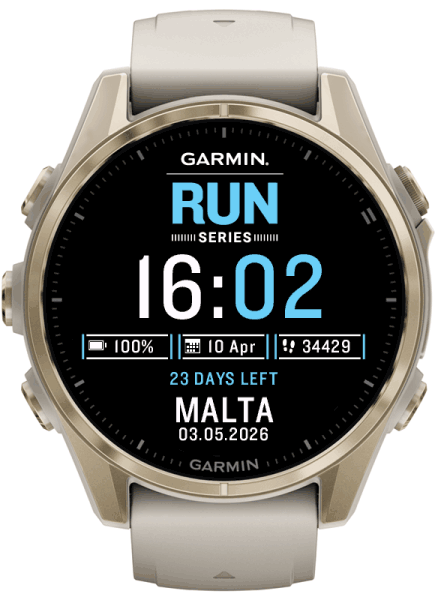 GARMIN RUN SERIES - MALTA · Screenshot 1