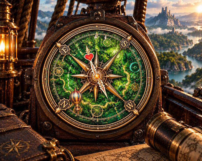 Quiet Relics: The Cartographers Compass · Screenshot 4