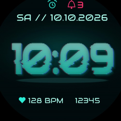 NeonTime Hologram · Screenshot 3