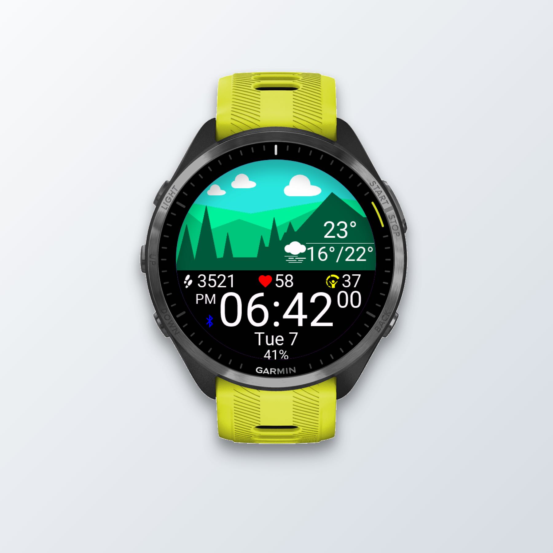 Luminpeak: 优雅意境 AMOLED 表盘 · Screenshot 3