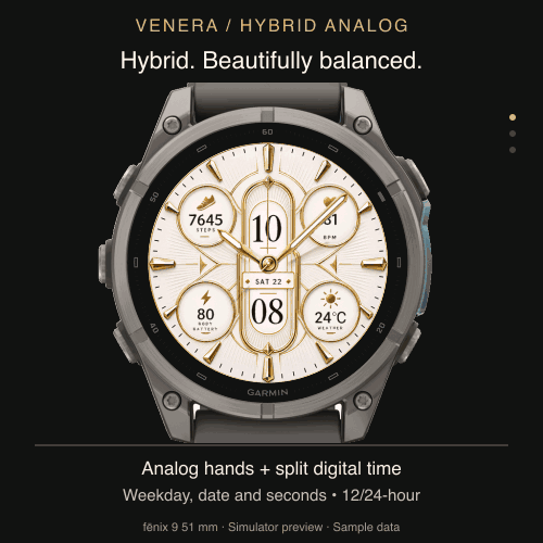 Venera Hybrid Analog · Screenshot 0