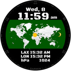 Timezone Map Day & Night · Screenshot 4