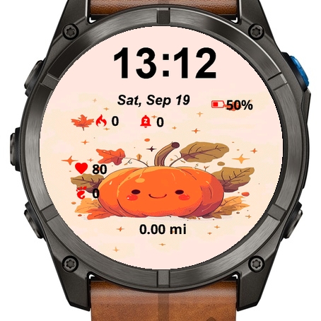 Orange Pumpkin Leaves Autumn · Screenshot 0