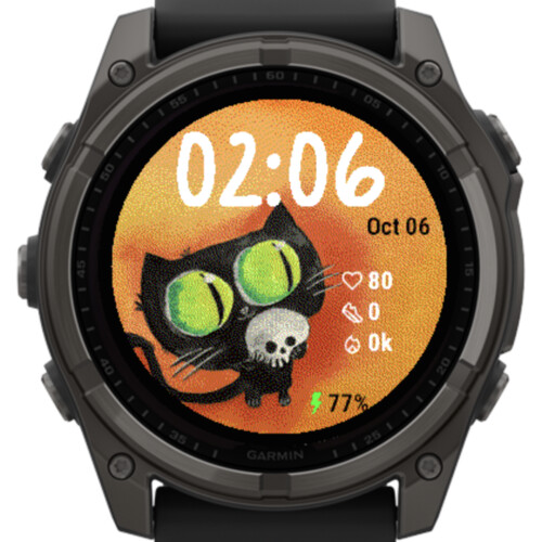 Halloween Black Cat Skull · Screenshot 1