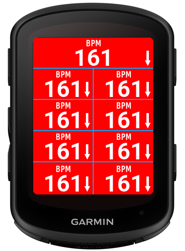 Workout HeartRate Datafield (Wahoo Like) screenshot 2
