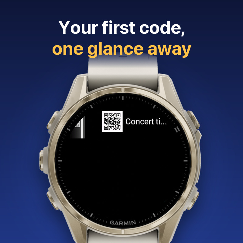 QR + Barcode display · Screenshot 4