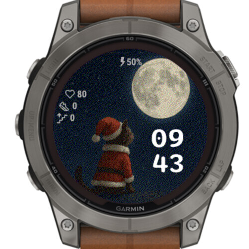 Moonlight Christmas Cat · Screenshot 1