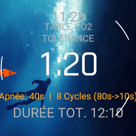 Apnea Trainer – O₂/CO₂ Breath & Dynamic Apne · Screenshot 2
