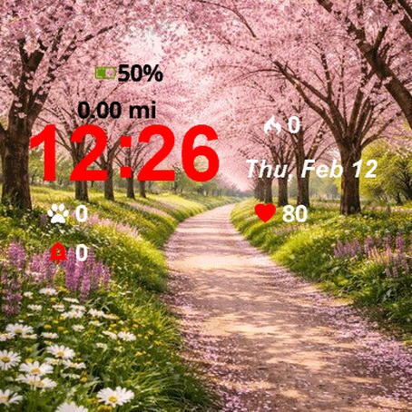 Cherry Blossom Trees Blooming Park · Screenshot 0