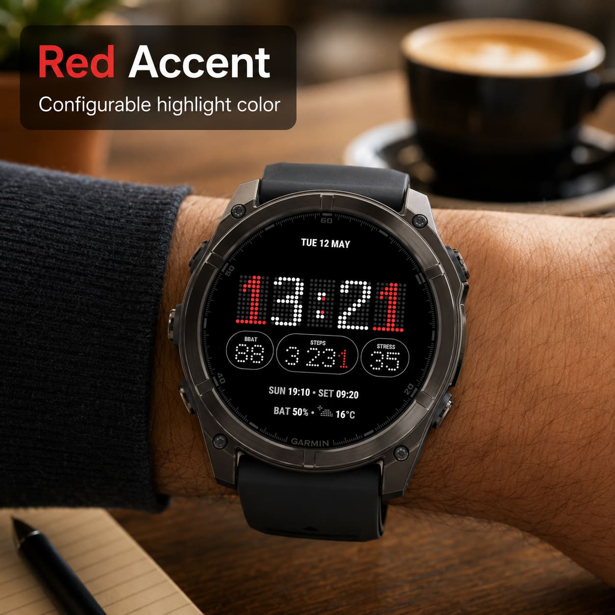 Nothing Style — Minimal Digital Watch Face Trial · Screenshot 2