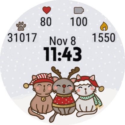 Kawaii Christmas Animated · Screenshot 0