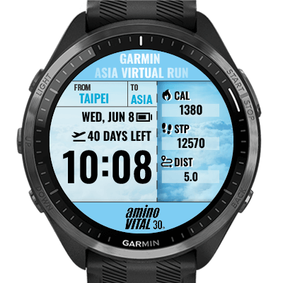 2025 GARMIN ASIA VIRTUAL RUN · Screenshot 2