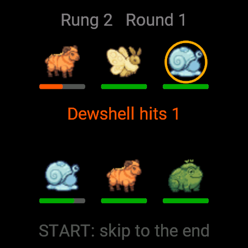 Monster Squad: Auto Battler RPG gameplay screenshot 1