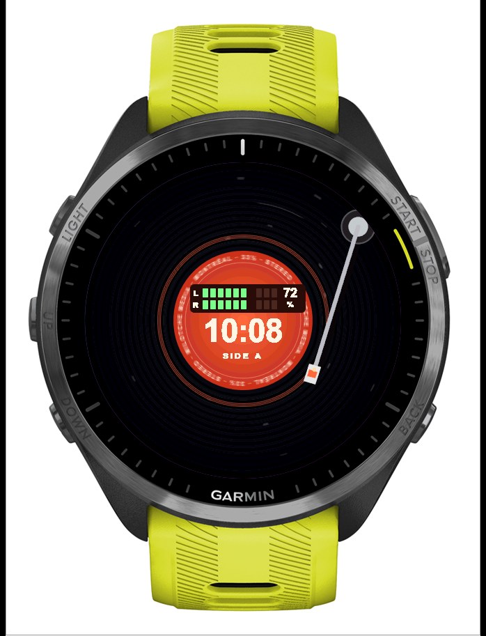 Side B — Vinyl Record Watch Face · Screenshot 0