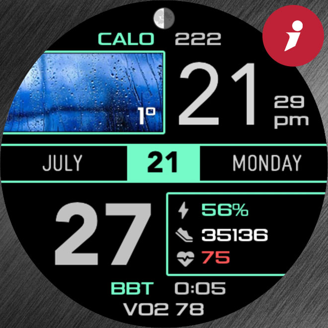 iFacer – S010 – Daily Weather in Full Frame · Screenshot 4