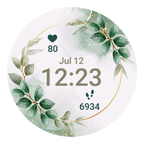 Golden Green Leaves · Screenshot 1