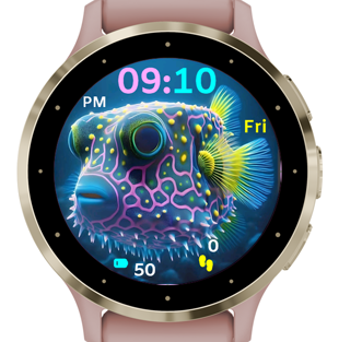 Colorful Puffer · Screenshot 1