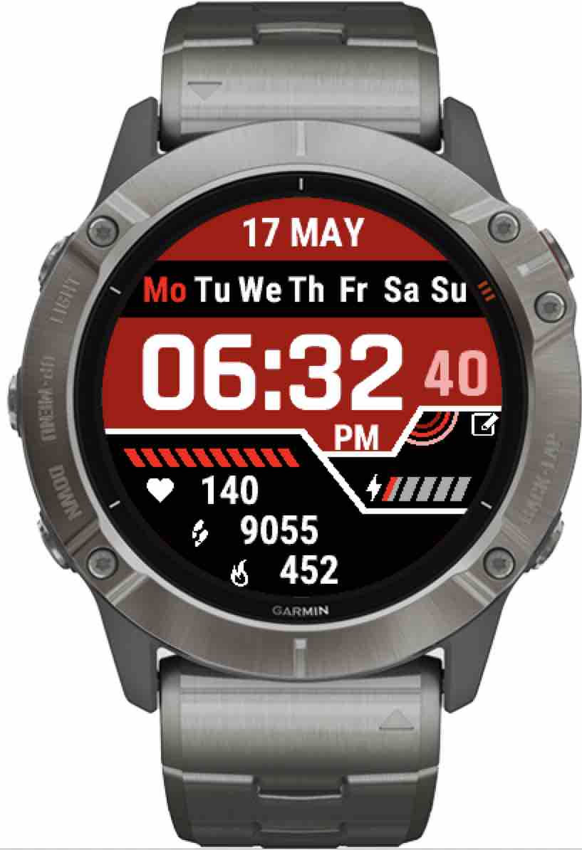 Just Simple watch face screenshot 2