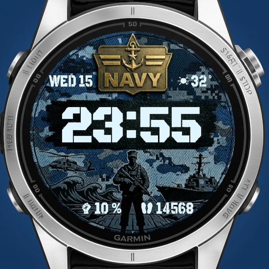 MnM NAVY "AMOLED" 4