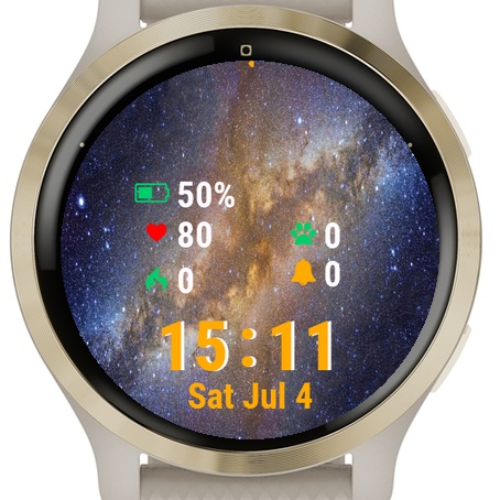 Milky Night Sky · Screenshot 0